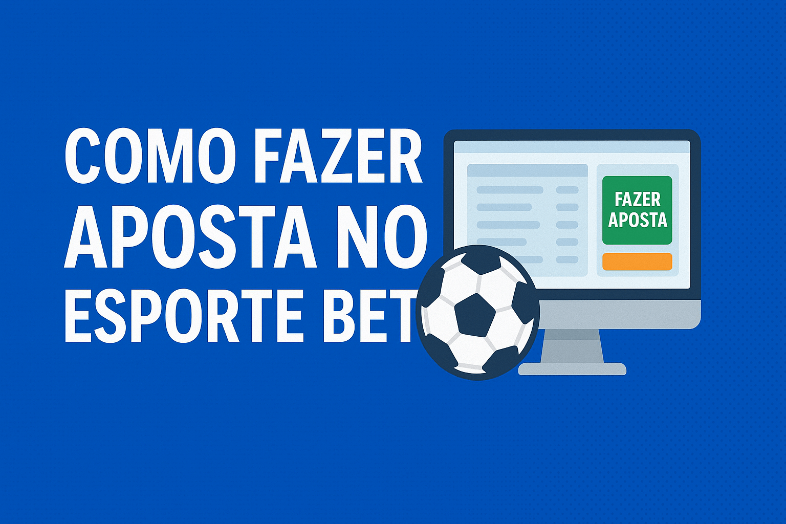 Como Fazer Aposta no Esporte Bet